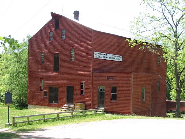 Backus Mill Heritage and Conservation Centre The John Backhouse Mill Historical Plaque