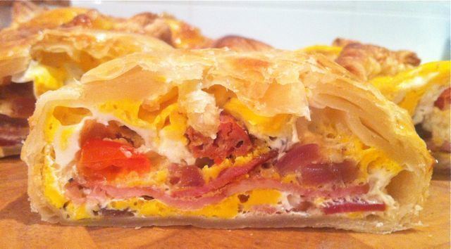 Bacon and egg pie Chorizo Bacon and Egg Pie MissFoodie