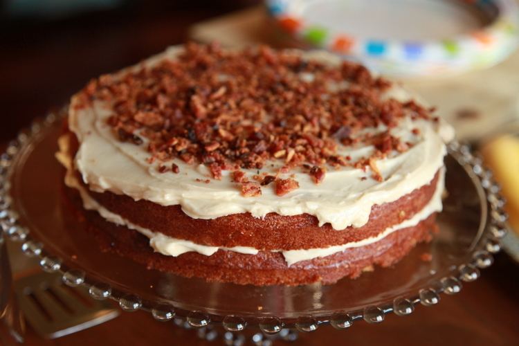 Bacon cake Flourless Bacon Cake with Almond Four Scratch Treehouse
