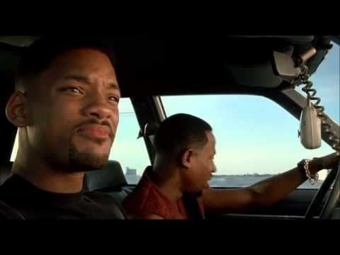 Bad Boys (1995 film) movie scenes Will Smith and Martin Lawrence Singing Bad Boys in Bad Boys 1995 
