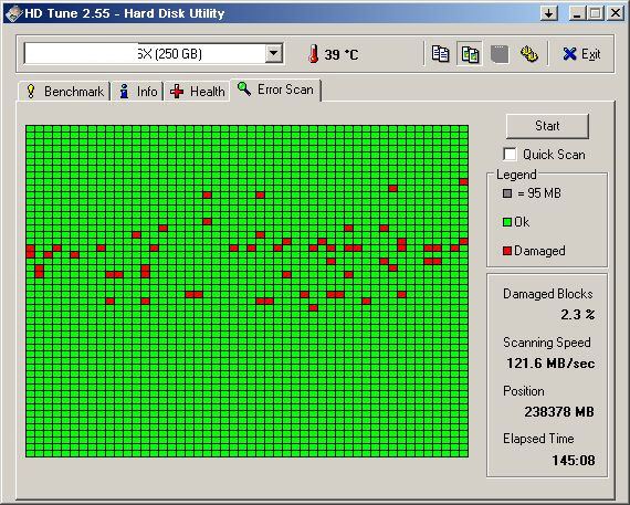 Bad sector Mengakali Harddisk Bad Sector Menggunakan Hiren39s Boot CD PFV KOMPUTER