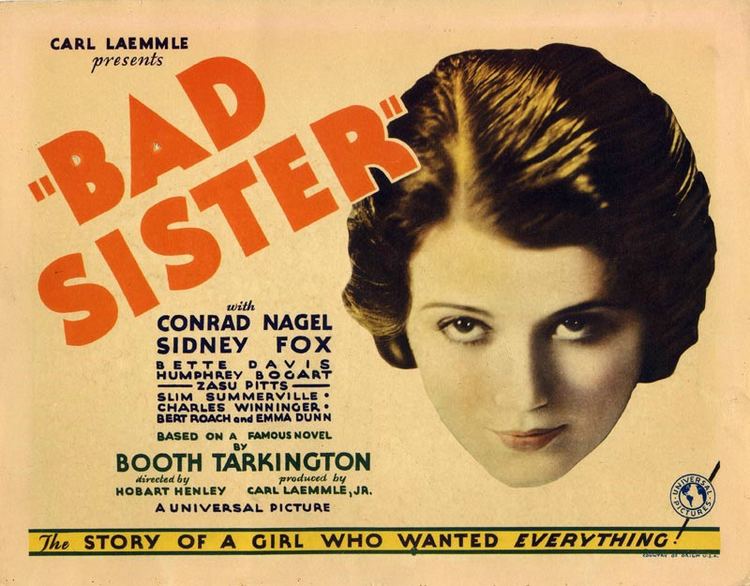 Bad Sister (1931 film) Bad Sister 1931 film Wikipedia