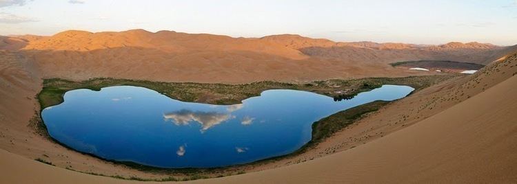 Badain Jaran Desert The Mysterious Lakes of Badain Jaran Desert Amusing Planet