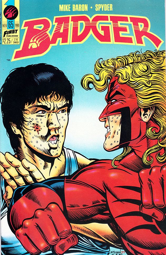 Badger (comics) Bizarro Back Issues Badger Bruce Lee And Elvis 1990