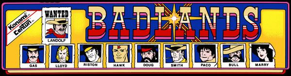 Badlands (1984 video game) Badlands Videogame by Konami