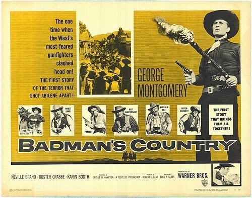 Badman's Country Lauras Miscellaneous Musings Tonights Movie Badmans Country 1958
