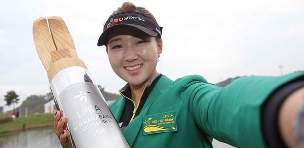 Baek Kyu-jung Kyu Jung Baek Wins 2014 LPGA HanaBank Championship Golf