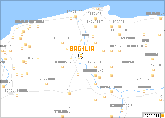 Baghlia Baghlia Algeria map nonanet