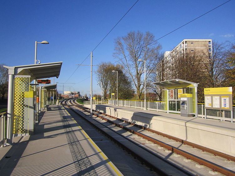 Baguley tram stop