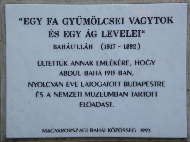 Bahá'í Faith in Hungary
