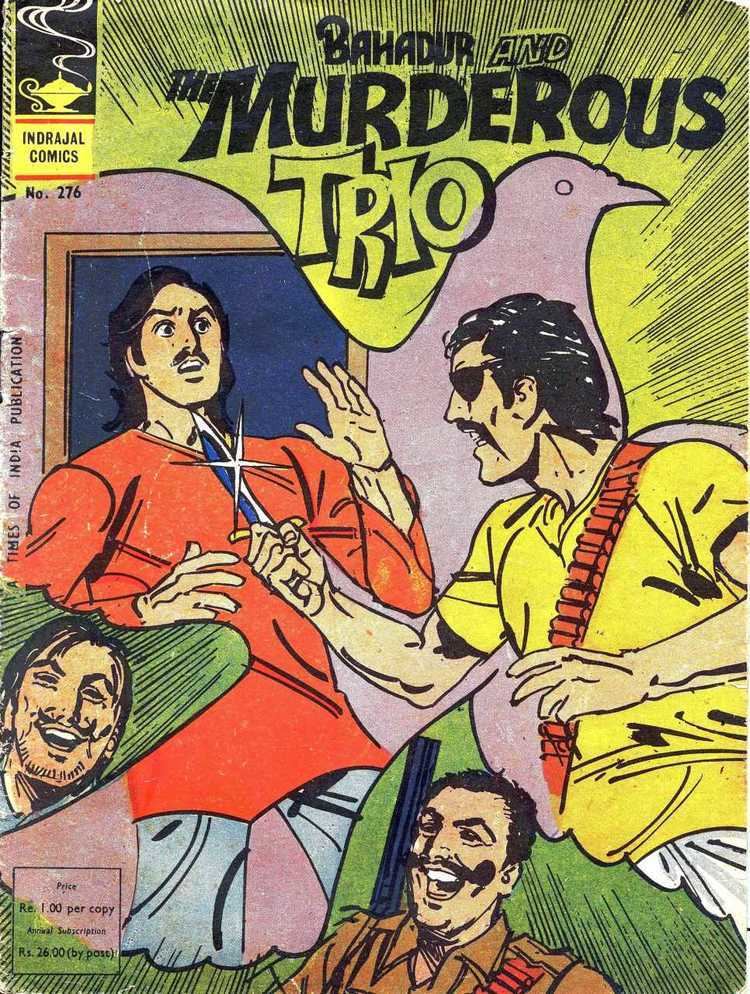Bahadur (comics) Indrajal Comics 276 Bahadur And The Murderous Trio Issue