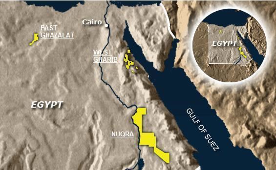 Bahariya Formation Egypt TransGlobe Energy tests oil from Safwa NW1 in East Ghazalat