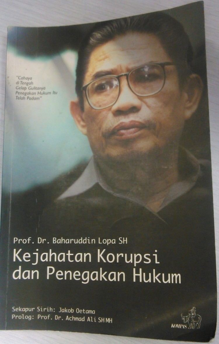 Baharuddin Lopa Penegakan Hukum dan Pemberantasan Korupsi ala Baharuddin Lopa