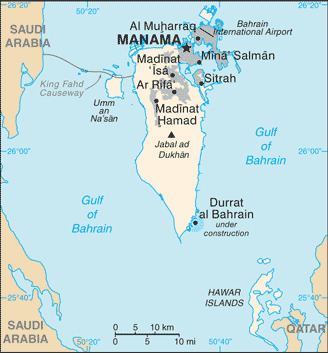 Bahrain Island List of islands of Bahrain Wikipedia