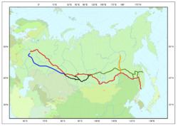 Baikal–Amur Mainline BaikalAmur Mainline Wikipedia