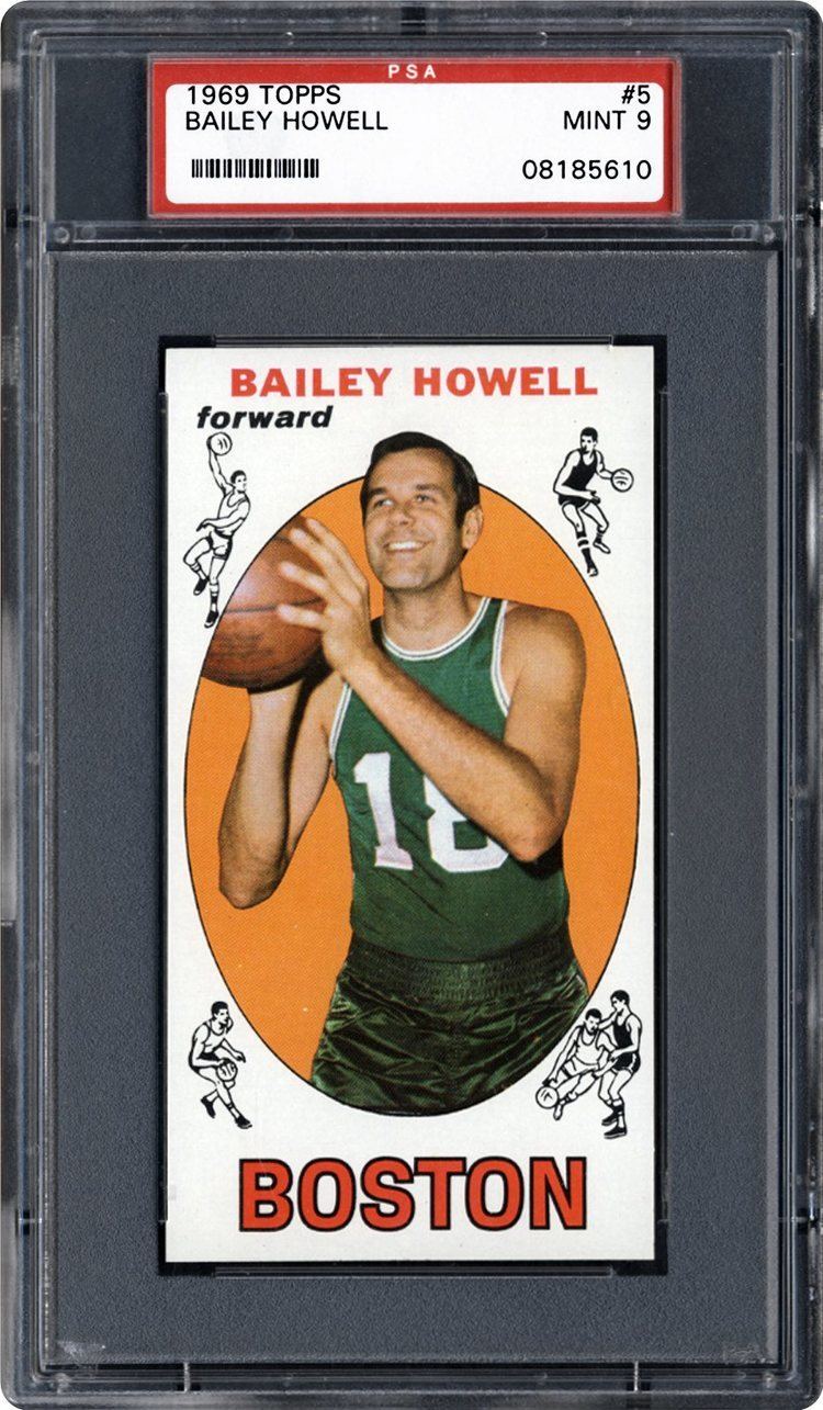 Bailey Howell 1969 Topps Bailey Howell PSA CardFacts