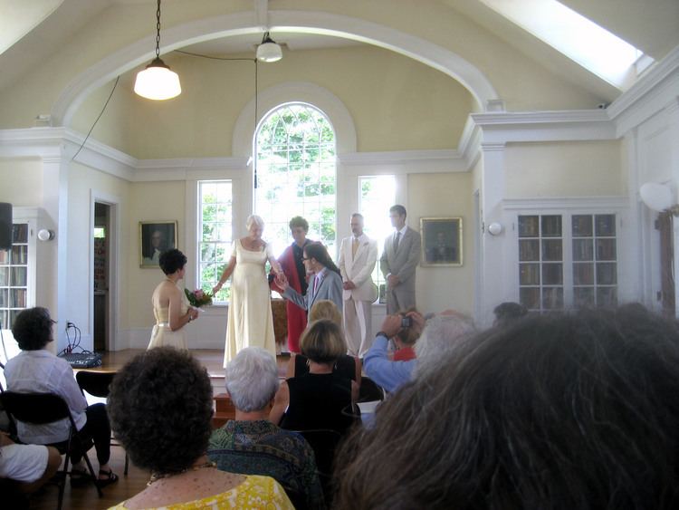 Bailey Island Library Hall Just Us Family Here Kay and Harold39s Wedding part 4