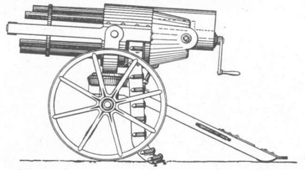 Bailey machine gun
