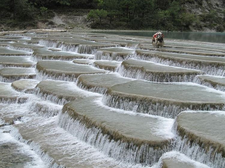 Baishuitai White Water Terraces of Shangrila China Amusing Planet