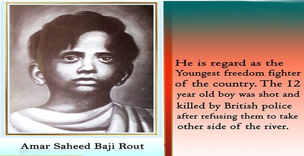 Baji Rout Baji Rout the youngest freedom fighter of Odisha Pride Of Odisha