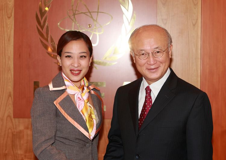 Presentation of credentials by the new Resident Representative of Thailand, Princess Bajrakitiyabha to IAEA Director General Yukiya Amano