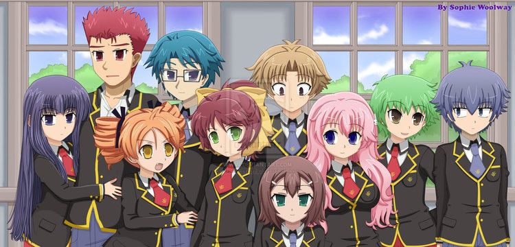 Baka and Test 1000 images about Baka and Test Summon the Beasts on Pinterest
