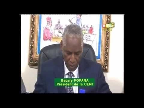 Bakary Fofana (politician) BAKARY FOFANA Rsultats partiel Premire partie YouTube