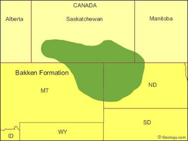 Bakken Formation Bakken Formation Oil amp Gas Map News Lease Royalty Info