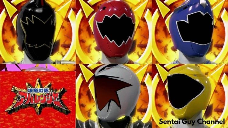 Bakuryū Sentai Abaranger Bakuryuu Sentai Abaranger All Rangers and Mecha 2003 2004