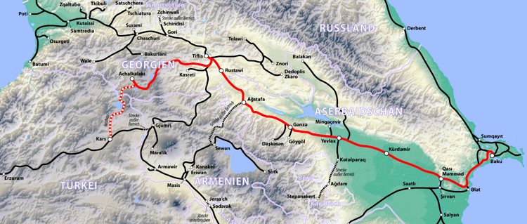 Baku–Tbilisi–Kars railway BakuTbilisiKars Railway Project in 10 questions RAIL TURKEY