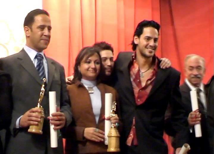 Balad El Banat movie scenes BEST ACTOR AWARD at the CAIRO CATHOLIC CENTER Festival for Film and Television 2005 for his role Seif El Daly in EL BANAT mini series 