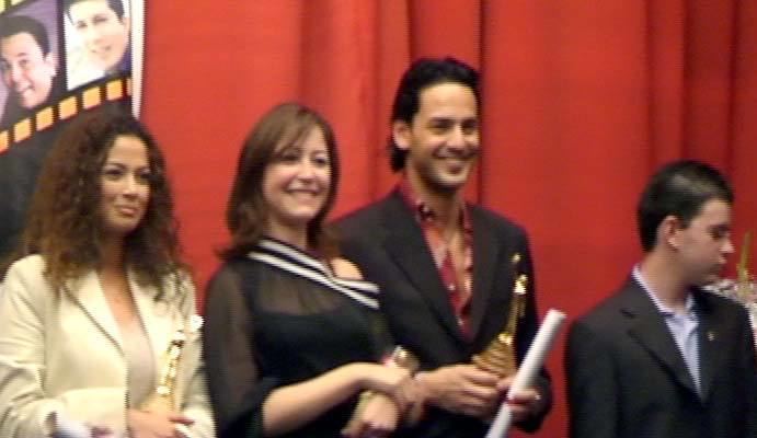 Balad El Banat movie scenes Menna Shalaby Ashraf Abdel Baky and Khaled s film HOB EL BANAT wins AUDIENCE BEST FILM AWARD at the same event