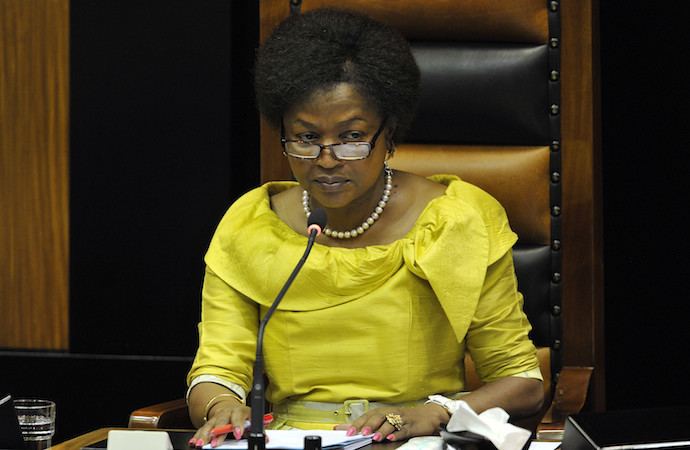 Baleka Mbete Mbete accuses ANC members of plotting to oust Zuma