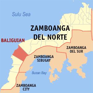 Baliguian, Zamboanga del Norte