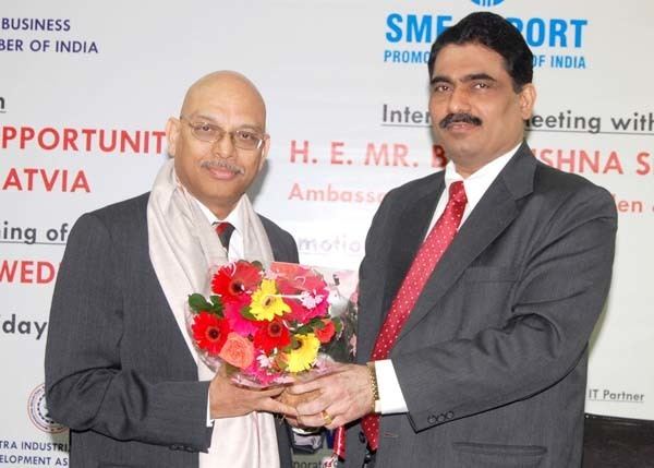 Balkrishna Shetty Interactive Meeting with H E Mr Balkrishna Shetty Ambassador of