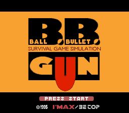 Ball Bullet Gun: Survival Game Simulation Ball Bullet Gun Survival Game Simulation SNES Super Nintendo