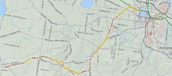 Ballarat–Skipton Rail Trail BallaratSkipton Rail Trail Wikipedia