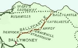 Ballycastle railway station