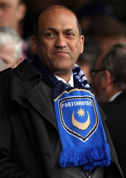 Balram Chainrai Balram Chainrai Pictures Portsmouth v Birmingham City