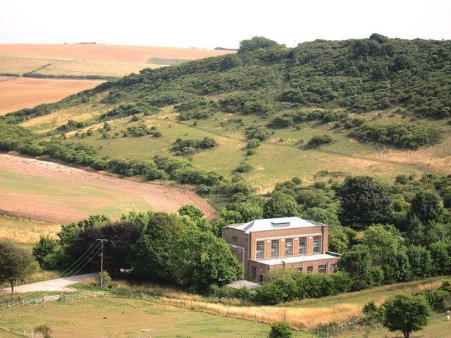 Balsdean Balsdean Pumping Station Peter Whitcomb Geograph Britain and