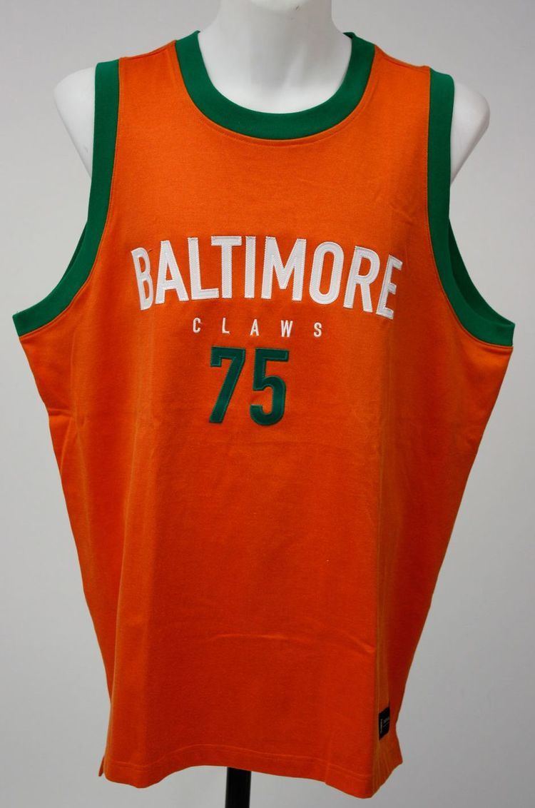 Baltimore Claws Lot Detail Baltimore Claws ABA Basketball Jersey