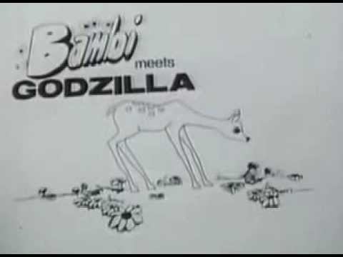 Bambi Meets Godzilla Bambi Meets Godzilla Original 1969 YouTube