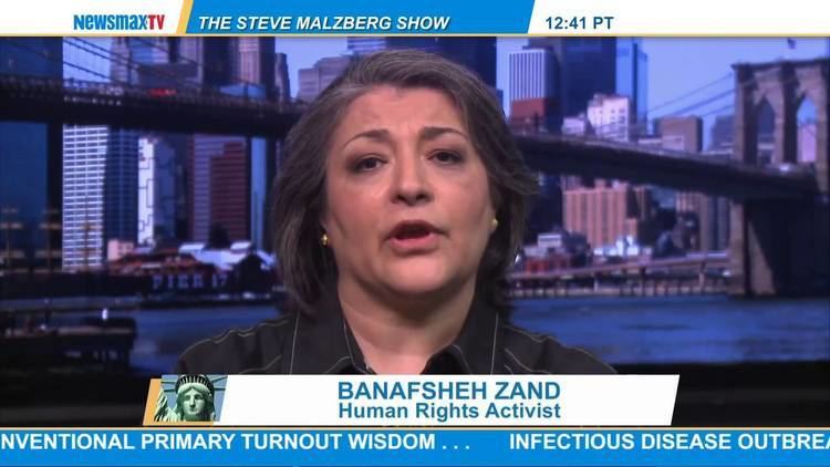 Banafsheh Zand-Bonazzi Banafsheh ZandBonazzi Iranian political analyst and human rights