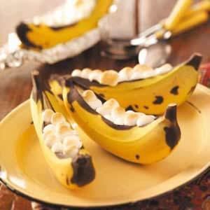 Banana boat (food) Banana Boats Recipe Taste of Home