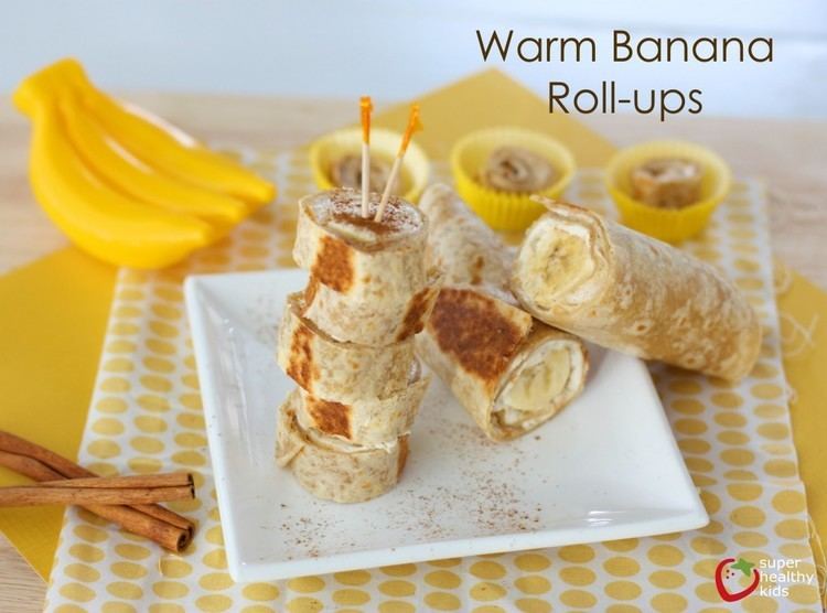 Banana roll Warm Banana RollUps Recipe