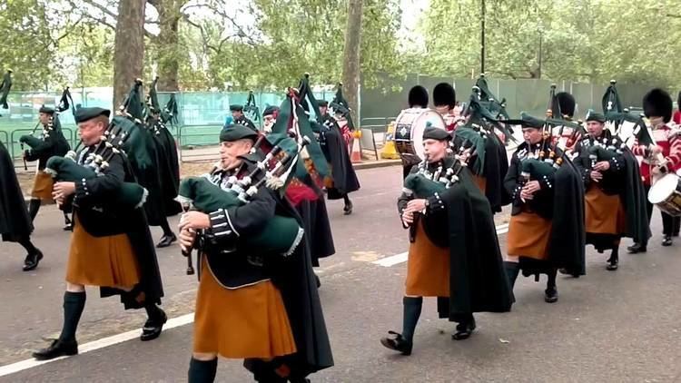 Band of the Irish Guards Diamond Jubilee Irish Guards Band amp Pipers and Feu De Joie party