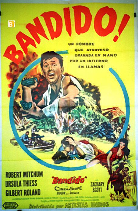 Bandido (1956 film) BANDIDO MOVIE POSTER BANDIDO MOVIE POSTER