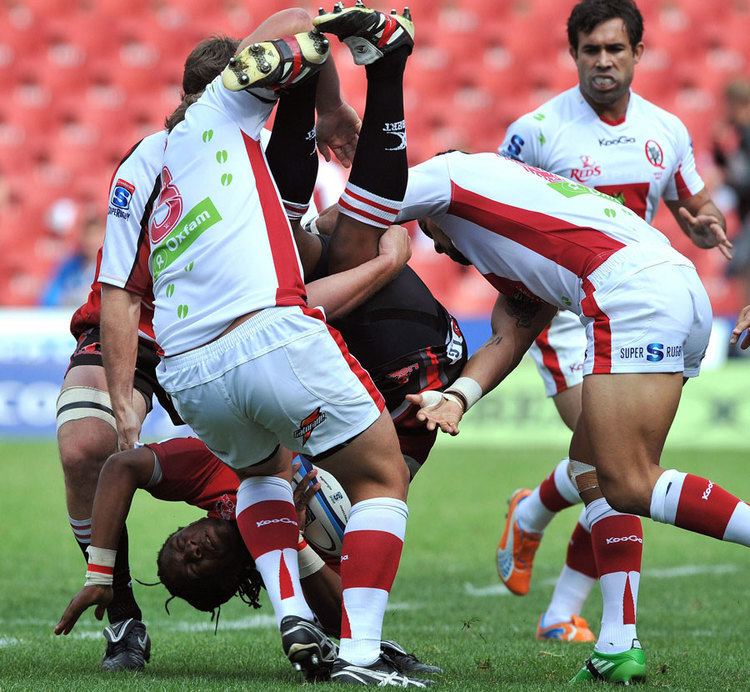 Bandise Maku Lions hooker Bandise Maku is upended Rugby Union Photo ESPN Scrum