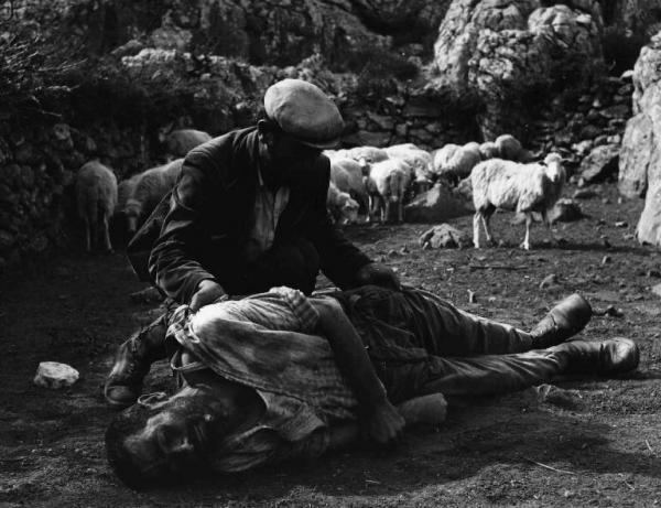 Banditi a Orgosolo Scena del film Banditi a Orgosolo Regia Vittorio De Seta 1961