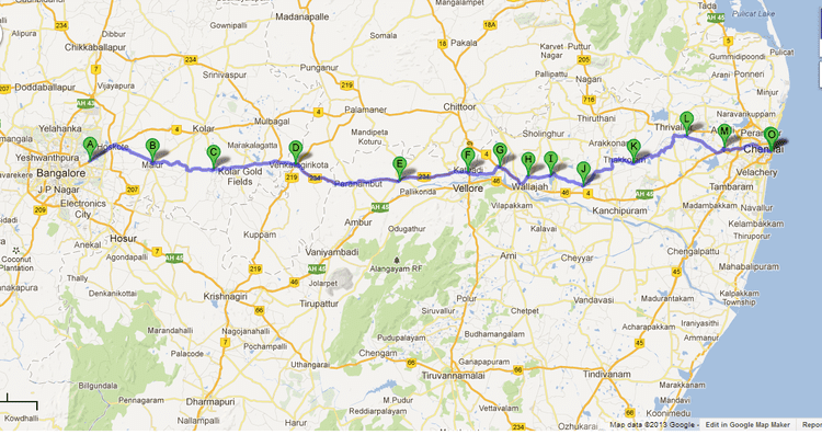 Bangalore To Chennai Route Map Bangalore Chennai Expressway ~ Everything You Need To Know With Photos |  Videos